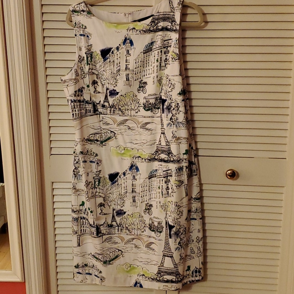 Leslie Fay Cotton Dress 14